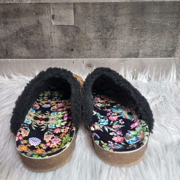 New Johnny Was Cheetah Print Calf Hair Mules 7 - Picture 6 of 13